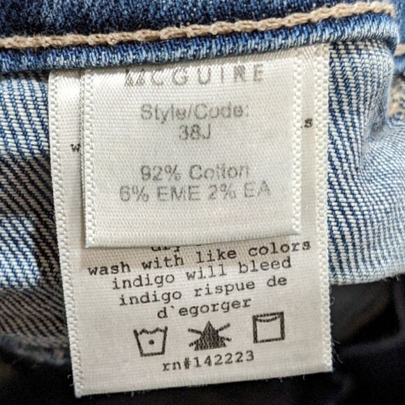 NWT McGuire Denim Women's Alone At Last Flare Leg Jeans Size 32 Style 38J - Picture 9 of 10